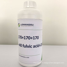 Engrais de prix d&#39;usine Engrais soluble NPK 170 + 170 + 170 + 40 acidefic-acide + 20te